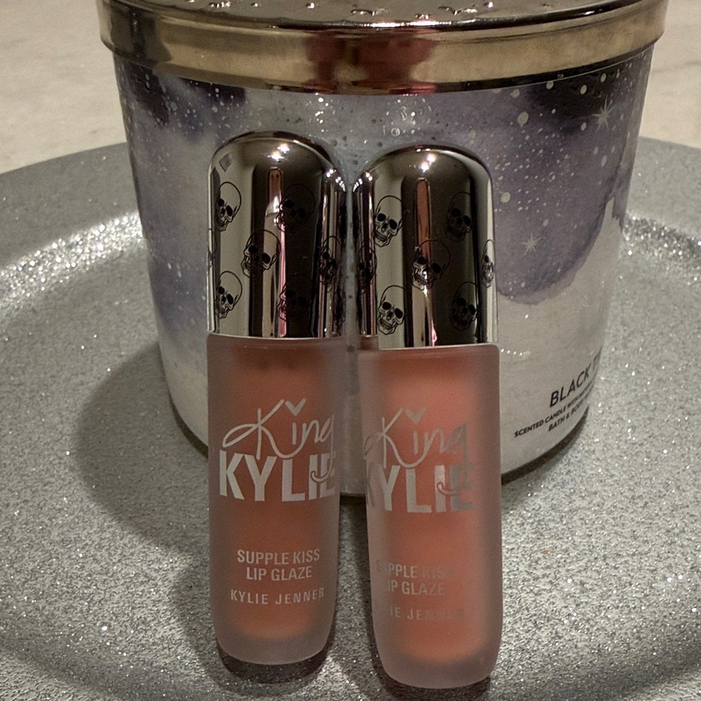 Kylie Cosmetics Supple Kiss Lip Glaze Duo in Like and Literally
